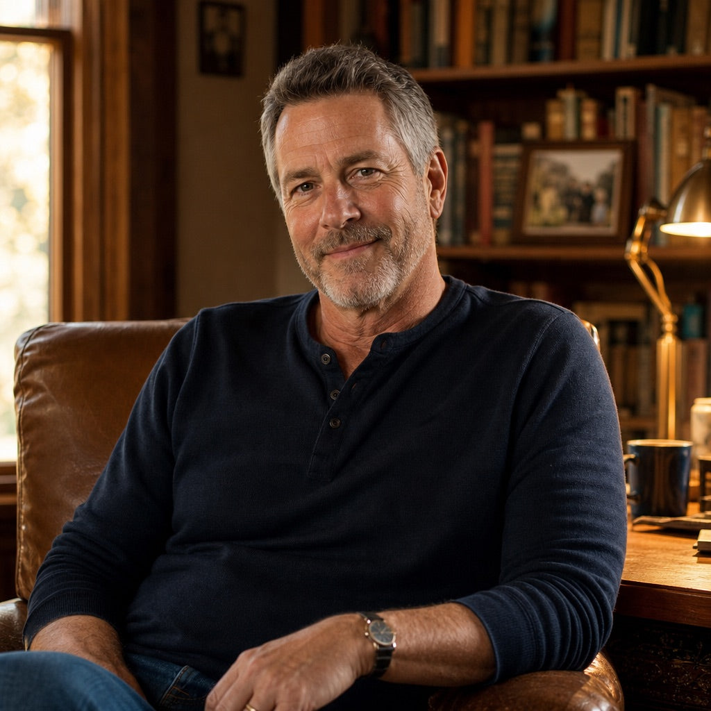 Dr. Michael Harmon at home