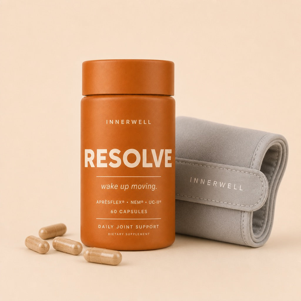 Resolve bottle with the InnerWell comfort wrap