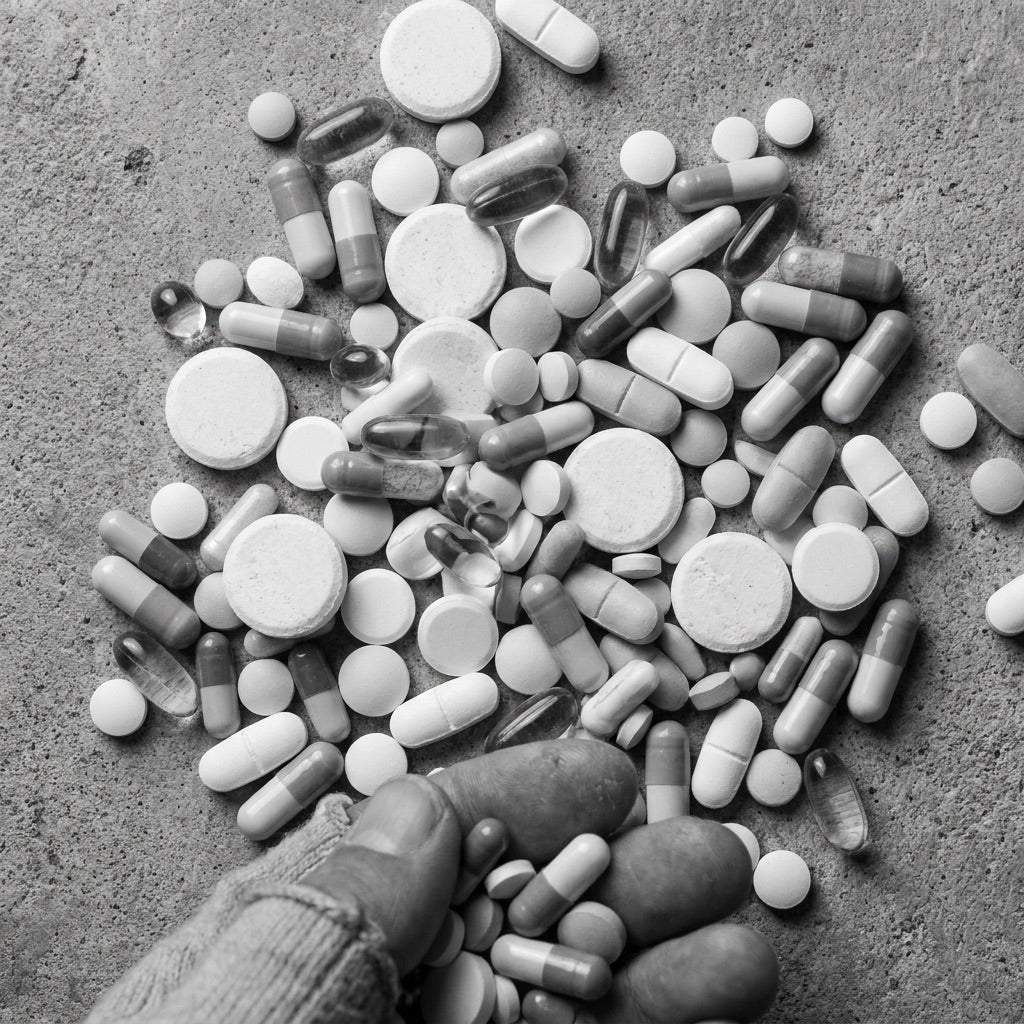 A handful of pills that never fixed anything